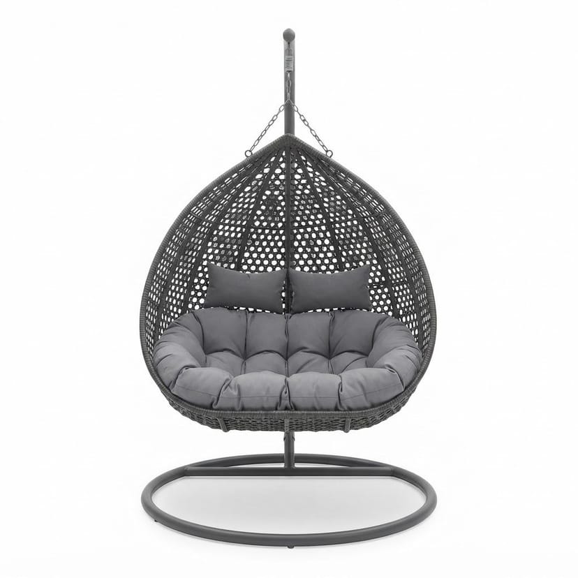 Double Seater Hanging Swing Chair - Image 1