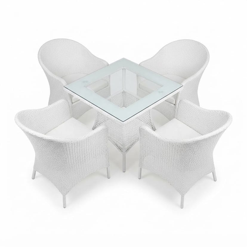 Chair Table Set 4+1 (4chair 1table) - Image 1